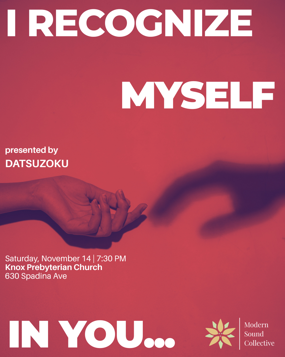 I Recognize Myself In You…